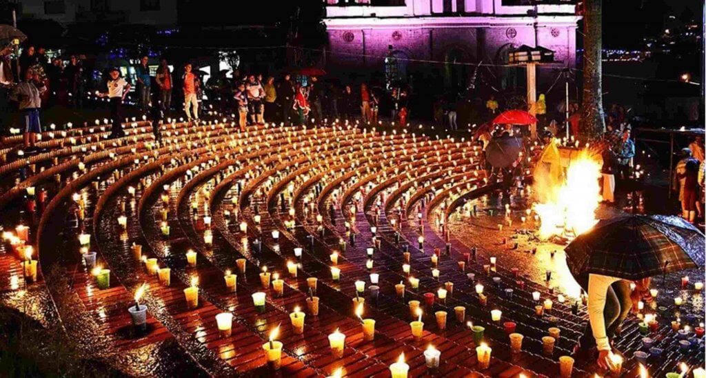 "Noche de las Velitas", celebração de Natal popular na Colômbia